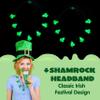 JOYIN 3 PCS St Patrick's Day Light Up Necklaces,Green Shamrock Bulb Necklace for Costume Dressing-up Accessories Saint Patricks Decorations Party Favor Supplies view 4