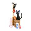 Ensky - Kiki's Delivery Service - Jiji Nosechara Assortment Stacking Figure, Studio Ghibli via Bandai Official Merchandise view 1