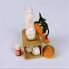 Ensky - Kiki's Delivery Service - Jiji Nosechara Assortment Stacking Figure, Studio Ghibli via Bandai Official Merchandise view 4
