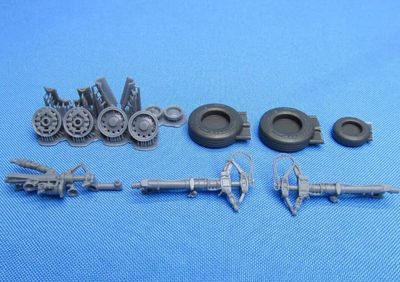 METALLIC DETAILS MDR48163 1/48 A-10 Thunderbolt II. Landing Gears Upgrade Set