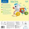 Clementoni - Baby Pony Sempre con Me Interactive Towing, Animal to Pull, Game for Motorability, First Steps, Learning to Walk, Children 6 Months-Made in Italy, Italian Colour, 17776 view 3