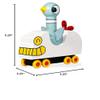 YOTTOY Mo Willems Collection | The Pigeon in Putt Putt Car Wooden Toy view 3