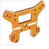 Sledge Front Shock Tower, Blue Anodized (Orange) view 1