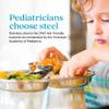 Ahimsa Stainless Steel Plates For Kids, Pediatrician Designed Divided Plates for Toddlers & Baby, Non Toxic, Unbreakable & Dishwasher Safe, Set of 4 view 3