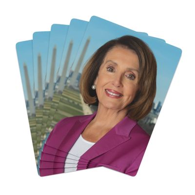Brian Bula Nancy Pelosi Playing Cards Fun Congress Pelosi Poker Cards