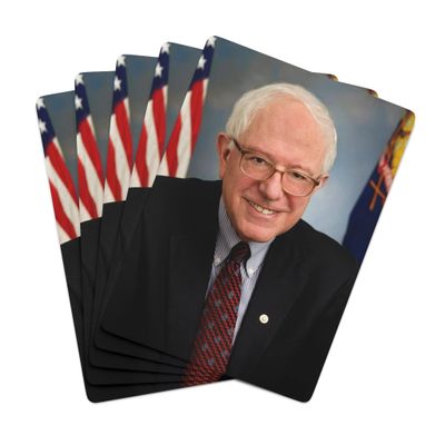 Brian Bula Bernie Sanders Playing Cards Fun Senator Sanders Poker Cards