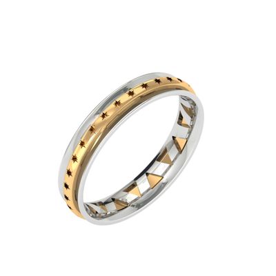 DHRUVANSH CREATIONS Spinner Ring, Sterling Silver Ring, Anxiety Ring, Meditation Ring, Promise Silver Ring, Yoga Ring, Fidget Ring, Anxiety Ring Spinner (7.5, Twisted Ring)
