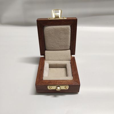 Personalised Gold Pound Wooden Case with Engraving Gift Idea for Christening (BIA)