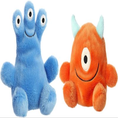 Aurora Palm Pals Set of Two - Oggy Monster and Zeke Monster