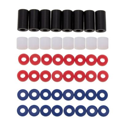 Powerhobby RC Shock Internal Spacers/Limiters (48) 3mm Shock Shaft