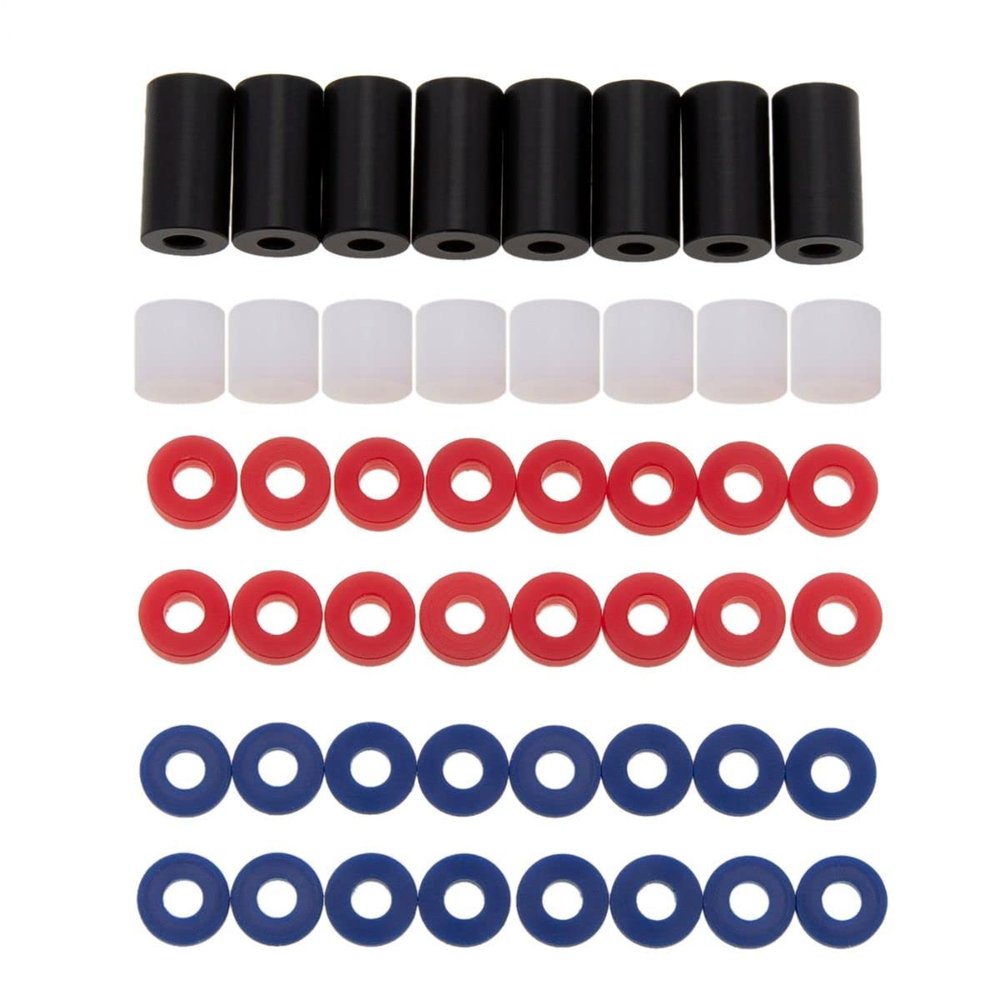 Powerhobby RC Shock Internal Spacers/Limiters (48) 3mm Shock Shaft
