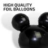 10 PCS Black Mouse Head Foil Balloons for Kids 24" Murine Mylar Balloons for 1st Birthday Mouse Head for Kids Party Decoration and Birthday Party Supplies view 4
