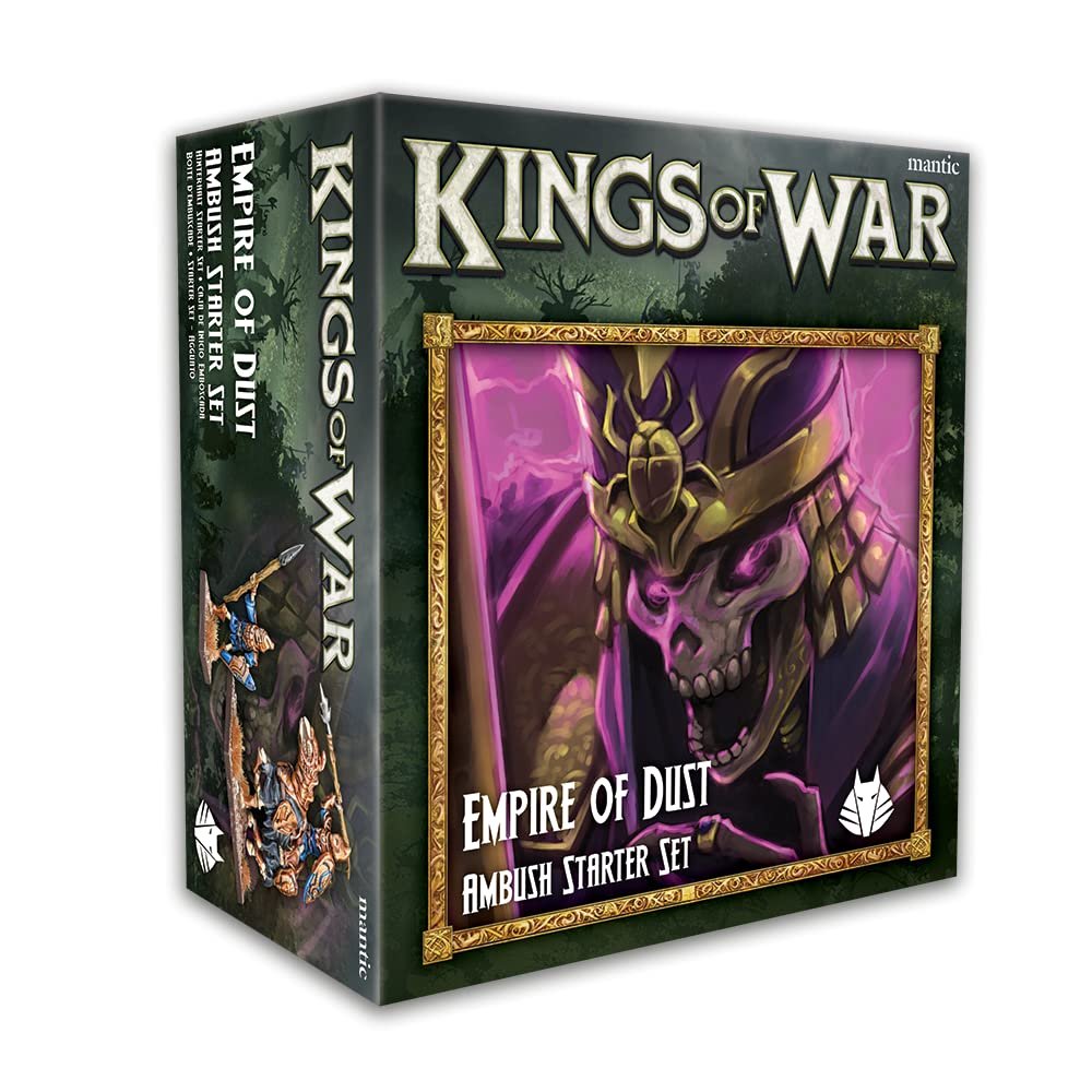 mantic Games Kings of War 3E: Empire of Dust - Ambush Starter Set