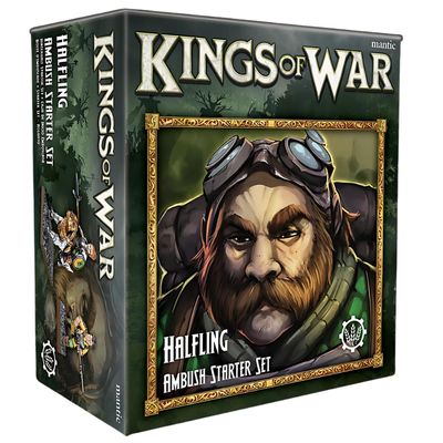 Mantic Games Kings of War 3E: Halfling - Ambush Starter Set