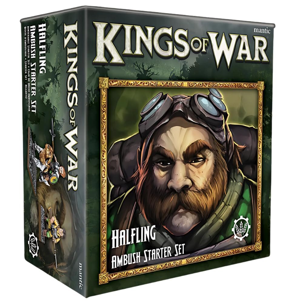 Mantic Games Kings of War 3E: Halfling - Ambush Starter Set