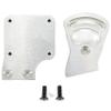 KUAFU Motor Mounting Compatible with Traxxas Revo 2.5/3.3 to E-Revo Brushless Conversion Motor Holder Motor Mount Bracket Seat Base Aluminum view 2
