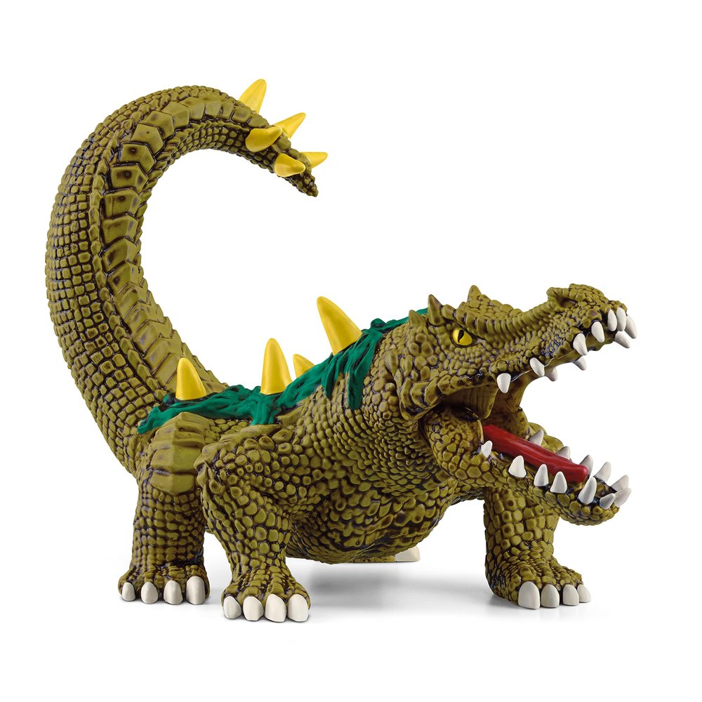 Schleich Eldrador - Jungle Aligator Toy - Swamp Monster Action Figure - Fantasy Animal Figurines for Boys and Girls - Kids Ages 5+