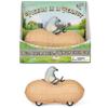 Accoutrements Archie Mcphee Pigeon in a Peanut Pull Back Toy Car (13038) view 4