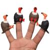 Accoutrements Archie McPhee Finger Vultures Finger Puppets (Set of 4) view 1