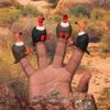 Accoutrements Archie McPhee Finger Vultures Finger Puppets (Set of 4) view 3