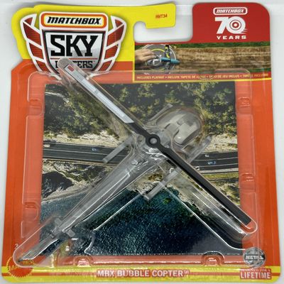 Matchbox 2023 - Sky Busters - MBX Bubble Copter 14/32 - Helicopter - Matchbox 70 Years - Ships Bubble Wrapped in a Box.