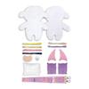 Avenir 6301818 DIY Sewing Kit Stuffed Toy, Sewing Snooze Sheep, Neck Animal, Craft Kit for Children, Creative Set, from 6 Years view 3