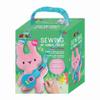 Avenir 6301815 DIY Sewing Kit, Sewing Rabbit with Guitar, Neck Animal, Craft Kit for Children, Creative Kit, from 6 Years view 1