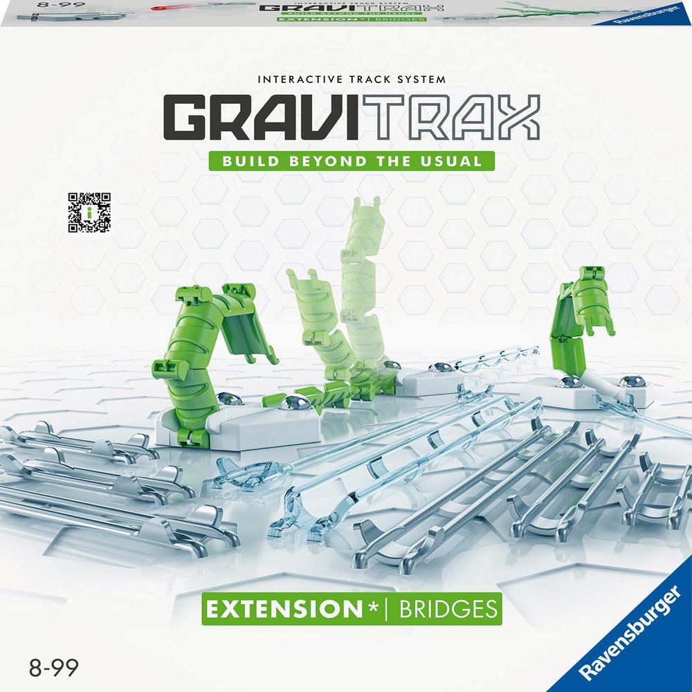 Ravensburger GraviTrax: Bridges Expansion Set | STEM Toy for Kids Ages 8 and Up | Compatible with All GraviTrax Systems | Ranked No.1 Marble Run System in The U.S