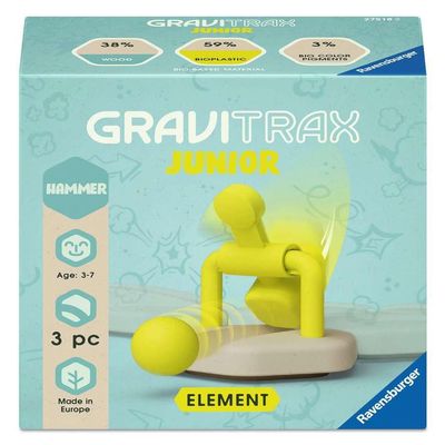 Ravensburger GraviTrax Element Hammer - Marble Run, STEM and Construction Toys for Kids Age 3 Years Up - Kids Gifts