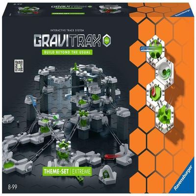Ravensburger - GraviTrax PRO - Extreme Starter Set - 22432 - STEM Construction Toy - Creative Marble Runs - 194 Pieces - for Kids Ages 8 and Up