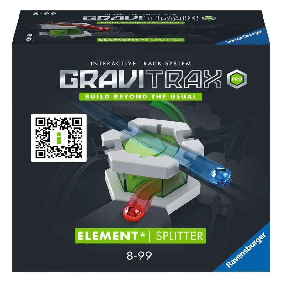 Ravensburger GraviTrax PRO: Splitter Accessory | Marble Run and STEM Toy for Boys and Girls Ages 8 and Up | Accessory for 2019 Toy of The Year Finalist