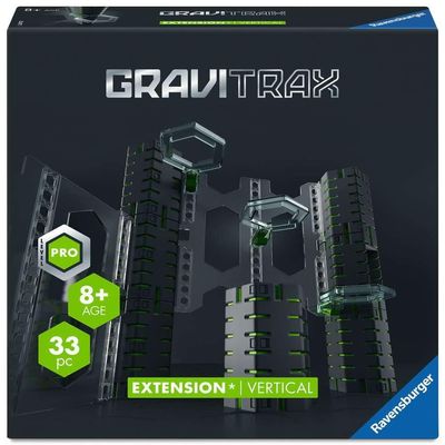 Ravensburger GraviTrax PRO: Vertical Expansion Set - Advanced Marble Run STEM Toy | EncourAgess Experimentation and Creativity | Compatible with All GraviTrax Systems | Gift for Kids Ages 8+
