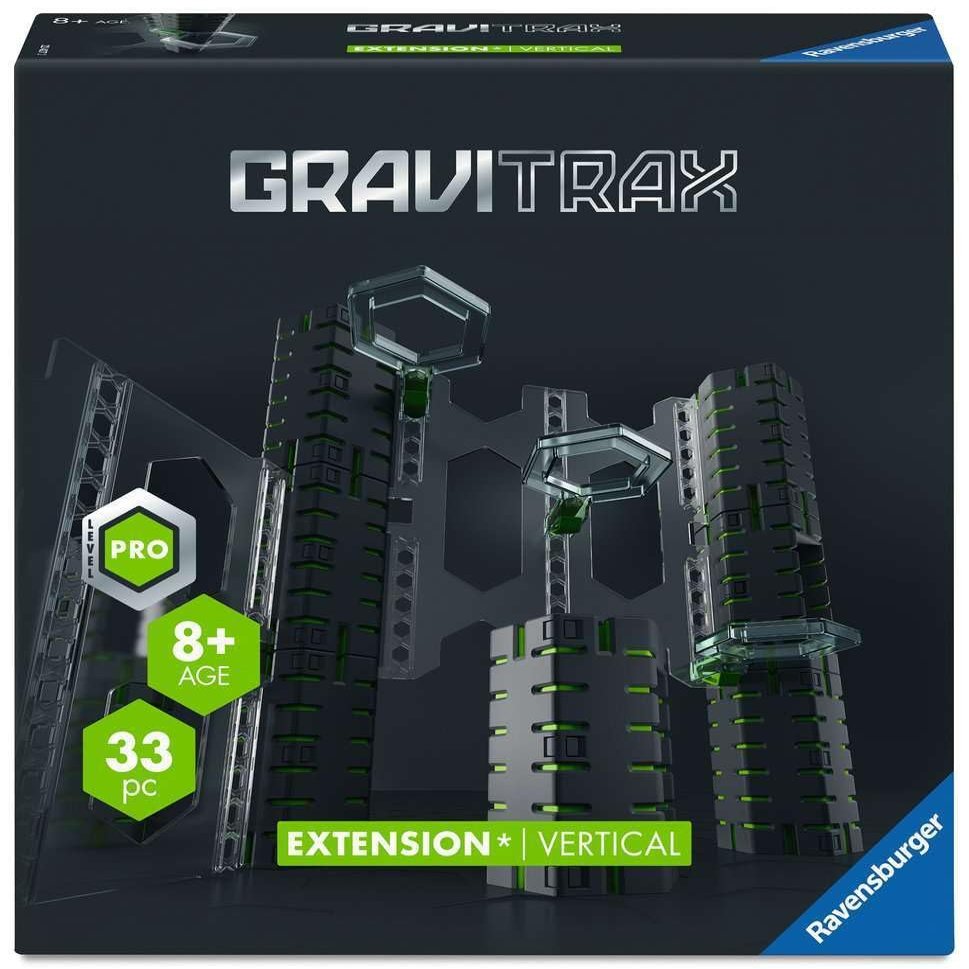 Ravensburger GraviTrax PRO: Vertical Expansion Set - Advanced Marble Run STEM Toy | EncourAgess Experimentation and Creativity | Compatible with All GraviTrax Systems | Gift for Kids Ages 8+
