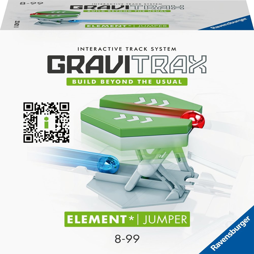 Ravensburger GraviTrax: Jumper Accessory| STEM Toy for Kids Ages 8 and Up | Compatible with All GraviTrax Systems | Ranked No.1 Marble Run System in The U.S