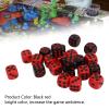 48PCS Six Sided Dice, Black and Red Plastic Lightweight Dice Polyhedral Dice for Table Game Board Game Interactive Games Collectible Card Games view 3