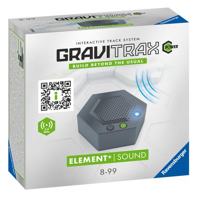 Ravensburger GraviTrax Power Element Sound - Marble Run, STEM and Construction Toys for Kids Age 3 Years Up - Kids Gifts