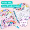 Avenir Reusable Water Coloring Book for Toddlers 3-5  Mess-Free Paint-with-Water Travel Toy Airplane Activities Road Trip Quiet Book, Water-Reveal Activity Pad, 3-in-1 Creative Set view 2