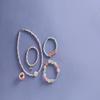 TOPP Pearl Jewellery Set - Sweet Flowers: Instructions and Material for Five Jewellery in Delicate Colours, White view 3