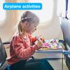 Avenir Reusable Water Coloring Book for Toddlers 3-5  Mess-Free Paint-with-Water Travel Toy Airplane Activities Road Trip Quiet Book, Water-Reveal Activity Pad, 3-in-1 Creative Set view 4