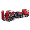 Bruder 02774 Man TGA Low Loader Truck with Manitou Loader view 4