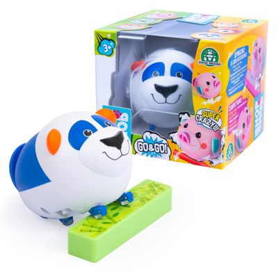 Giochi Preziosi Hop Hop Puppy - Go & Go Panda Version The Hop Hop Puppy Run Rotate, Rotate But Always Come Standing, for Children from 3 Years Old, Hpu04400