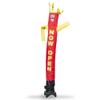Now Open 8 Foot Tall Inflatable Tube Man Air Powered Waving Puppet, Air Blower Motor Included with 6 Foot Dancer by Feather Flag Nation view 1