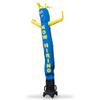 Now Hiring 8 Foot Tall Inflatable Tube Man Air Powered Waving Puppet, Air Blower Motor Included with 6 Foot Dancer by Feather Flag Nation view 4
