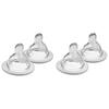 MAM Bottle Nipples Medium Flow Nipple Level 2, for 2+ Months, SkinSoft Silicone Nipples for Baby Bottles, Fits All MAM Bottles, 4 Pack view 1