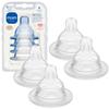 MAM Baby Bottle Nipples Extra Slow Flow Size 0, for 0+ Month Newborn Babies, Skin Soft BPA Free Silicone, 94% Nipple Acceptance, Fits All MAM Bottles, Developed with Medical Experts, Made in Europe view 1