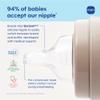 MAM Baby Bottle Nipples Extra Slow Flow Size 0, for 0+ Month Newborn Babies, Skin Soft BPA Free Silicone, 94% Nipple Acceptance, Fits All MAM Bottles, Developed with Medical Experts, Made in Europe view 4