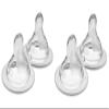 MAM Bottle Nipples Fast Flow Nipple Level 3, for 4+ Months, SkinSoft Silicone Nipples for Baby Bottles, Fits All MAM Bottles, 4 Pack view 1