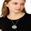 Zugar Land 70s Disco Ball Necklace Assortment (2 Inch Balls) on 26" Chain. Costume Accessory Jewelry (Mirror - 24 Pack) view 2