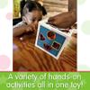 The Learning Journey: Pop & Discover Activity Cube - Fun Montessori Early Educational - Sensory Toy for Kids - Autism - Pop It Baby Toddler Toys & Gifts for Boys & Girls Ages 12 Months to 3 Years view 4