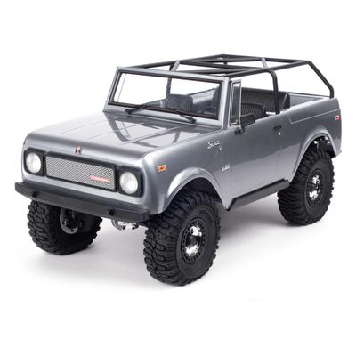 Redcat Racing Gen9 Scout 800A 1/10 Scale Trail RC Truck Crawler, 4WD Electric, 2-Speed Transmission, Portal Axles, Licensed International Body, Waterproof ESC, RTR Remote Control Truck - Graphite